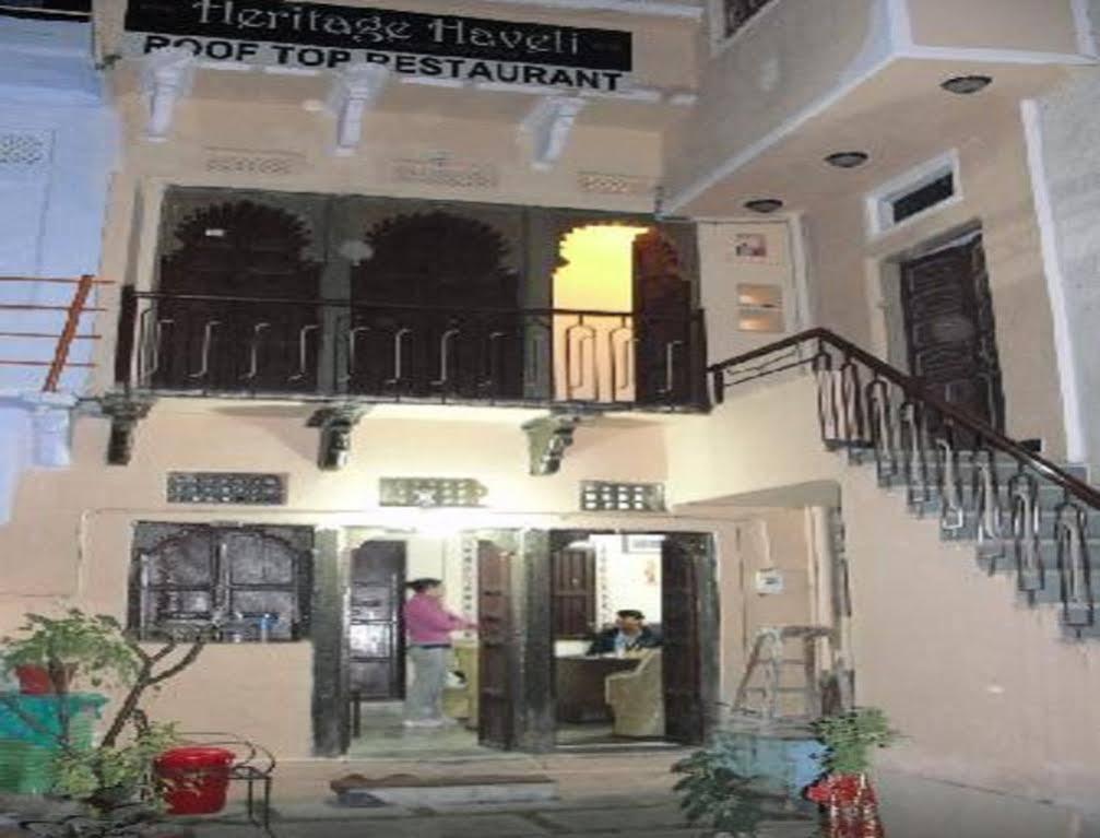 Bed and Breakfast Heritage Haveli Udaipur Exterior foto